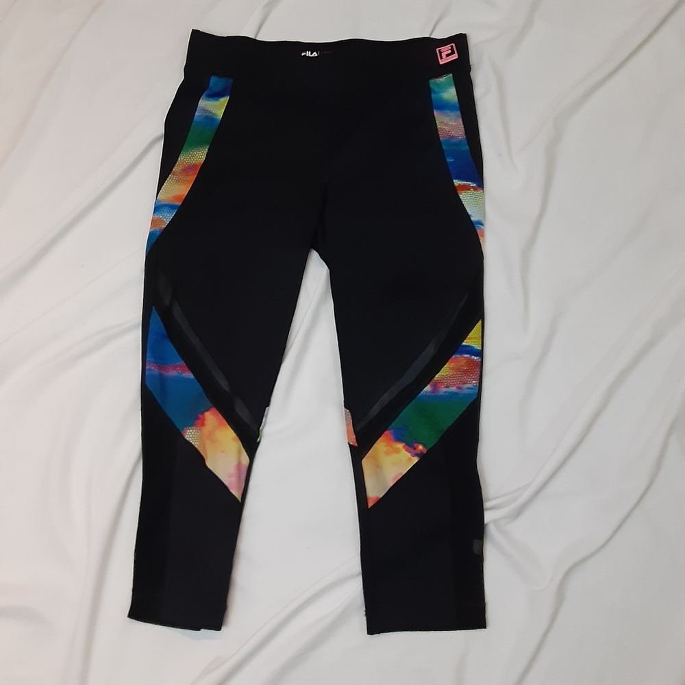FILA Sport Capri Running Excercise Pants